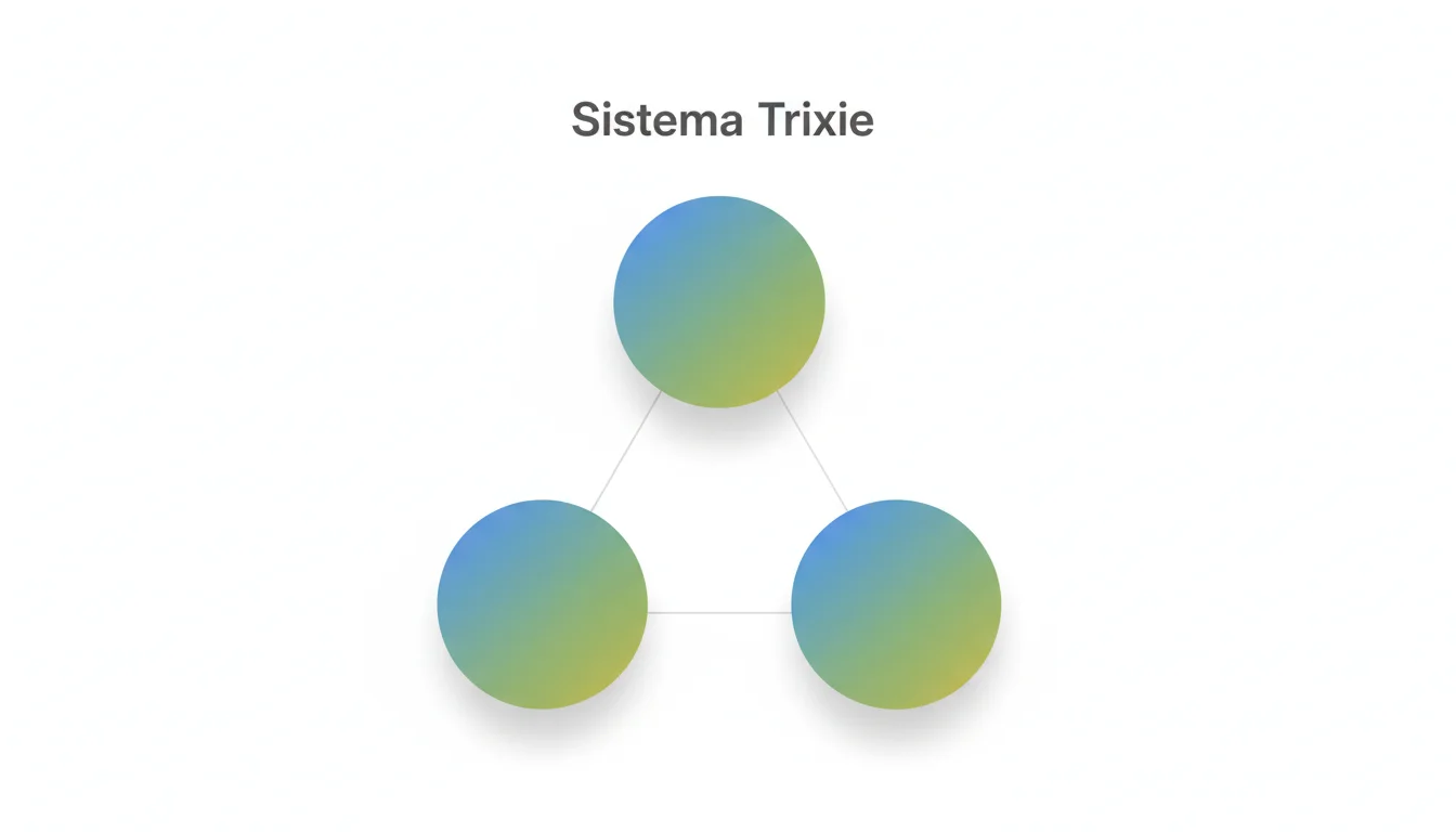 Ilustração simples mostrando três círculos interligados representando combinações